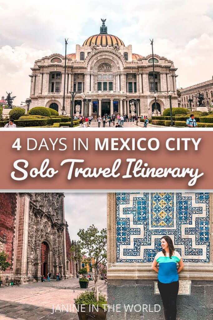 4 Days in Mexico City Solo Travel Itinerary