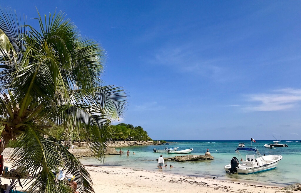 Akumal is a peaceful bay in the Riviera Maya