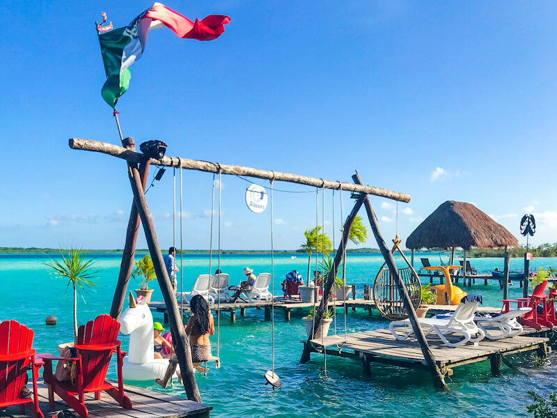 Bacalar Lagoon, Mexico