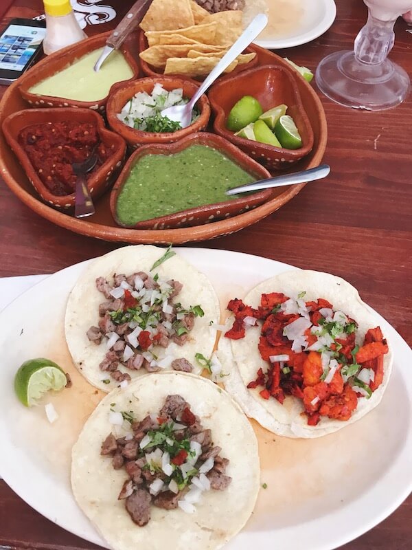 tacos are a great way to eat cheap in Mexico