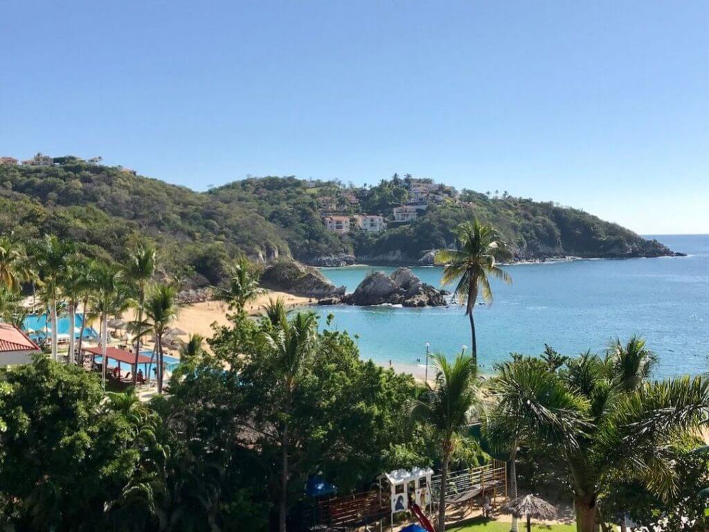 Huatulco, Oaxaca is a popular beach destination in Mexico