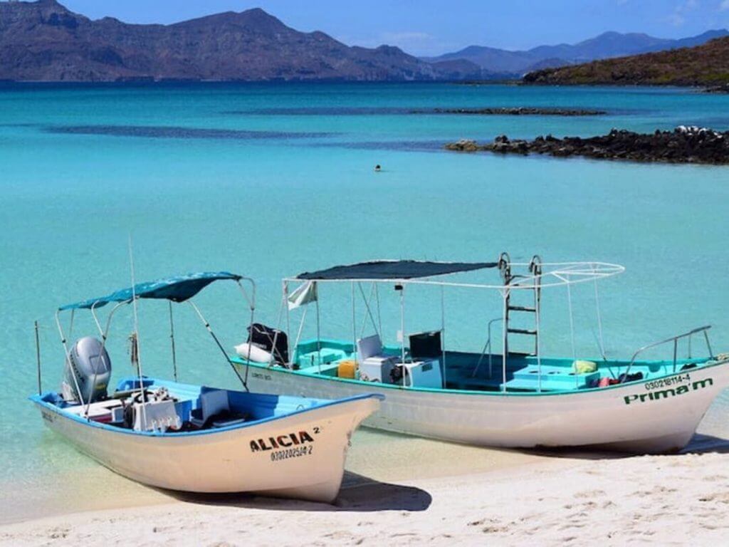 Beautiful bay in Loreto, Mexico