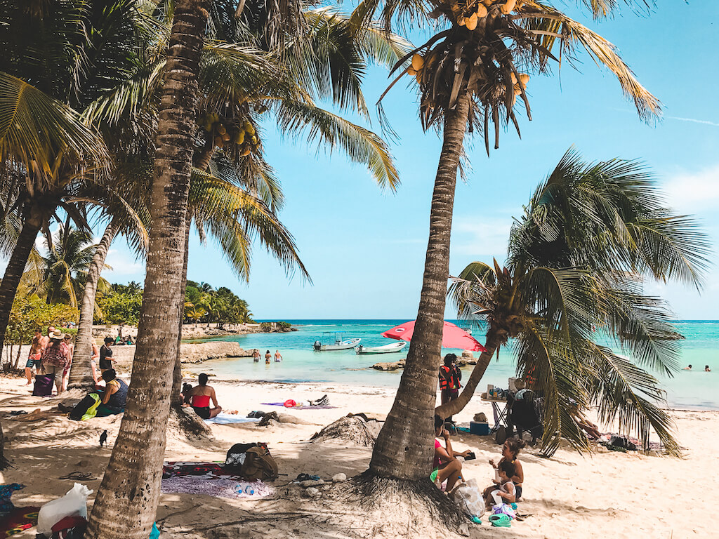 Akumal Bay is a favorite snorkeling spot for travelers to the Riviera Maya