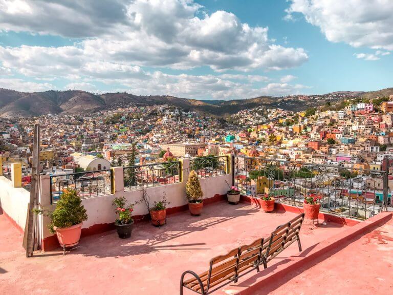 Enjoying the panoramic view from El Pipila is one of the best things to do in Guanajuato.