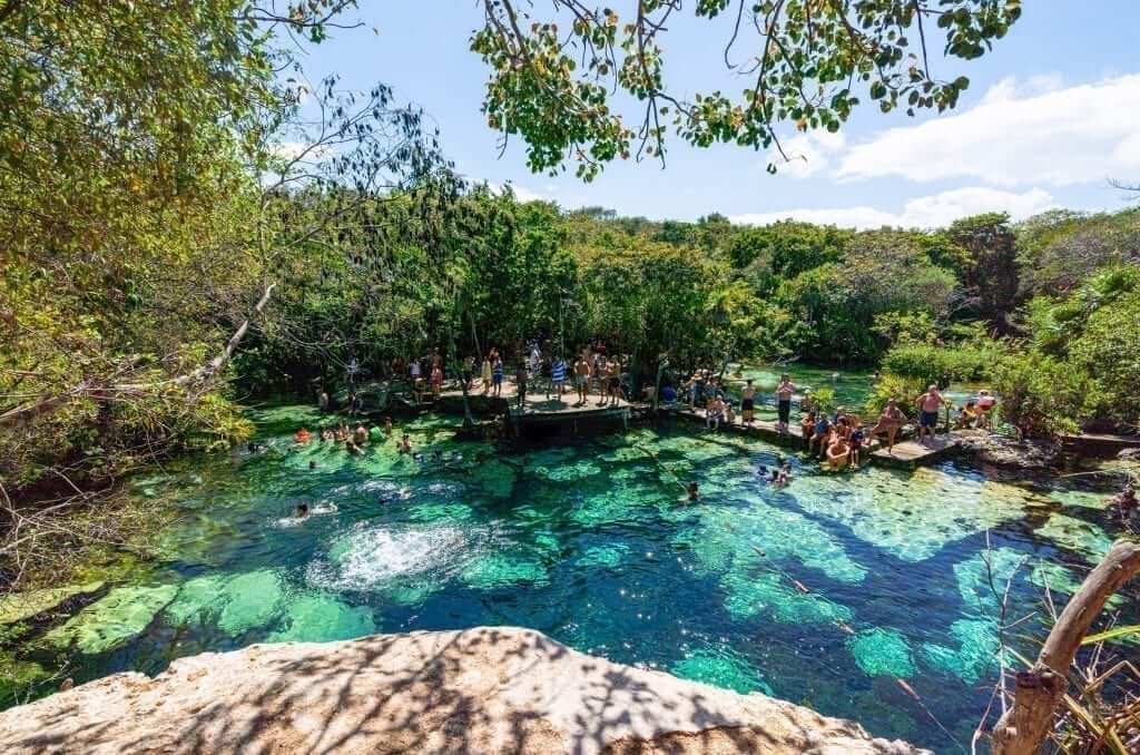 Cenote Azul, Riviera Maya