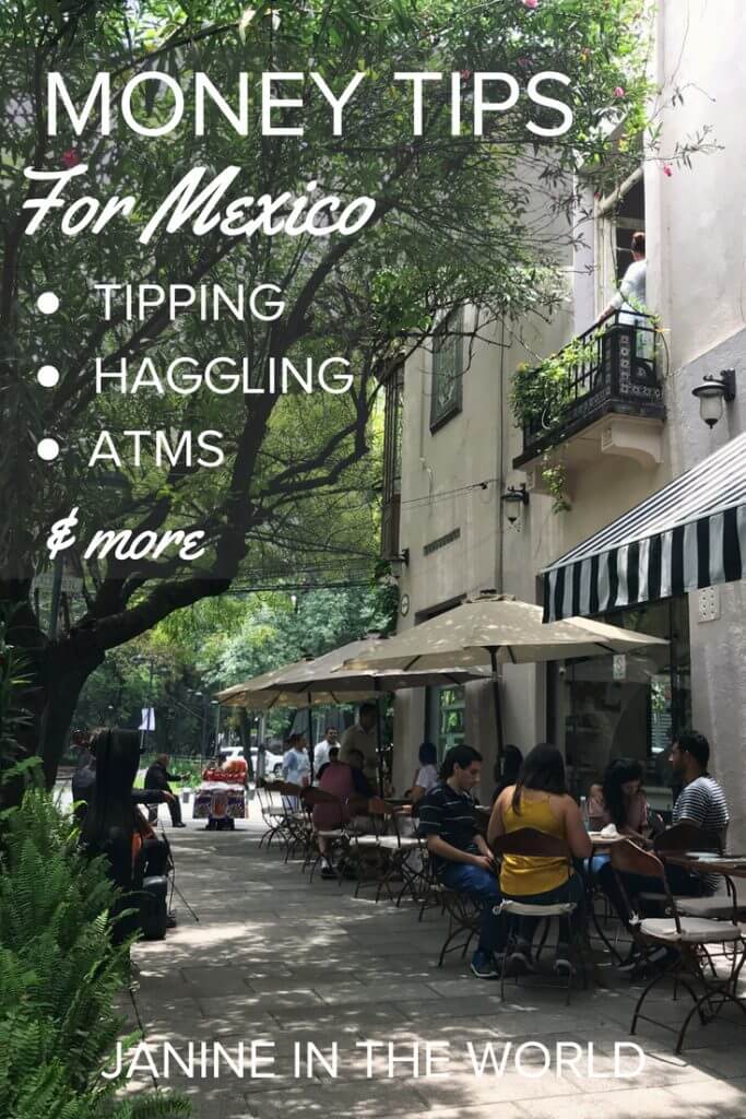 Everything you ever needed to know about managing money in Mexico. Click through to learn which ATMs are the best, how to tip properly, when to haggle over prices, and more. #mexico #travel #mexicotravel #traveltips