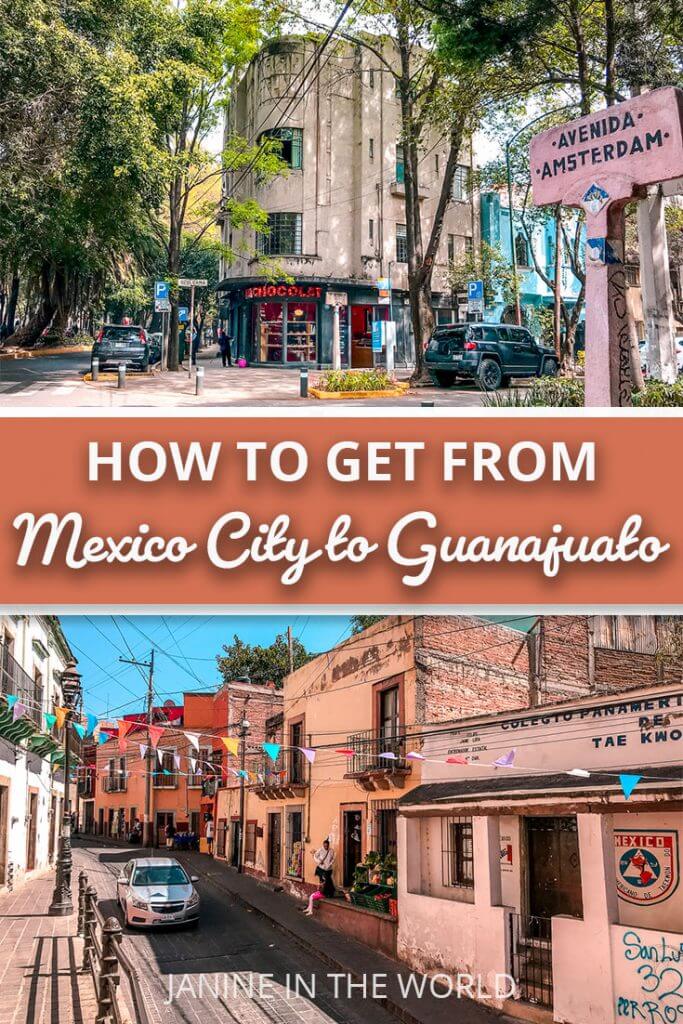 How to get from Mexico City to Guanajuato