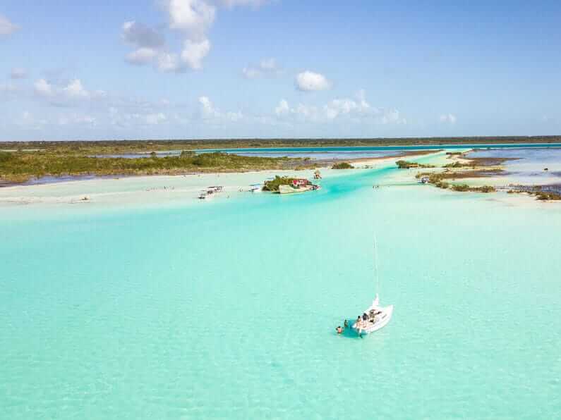 Bacalar Lagoon is paradise found in Quintana Roo, Mexico