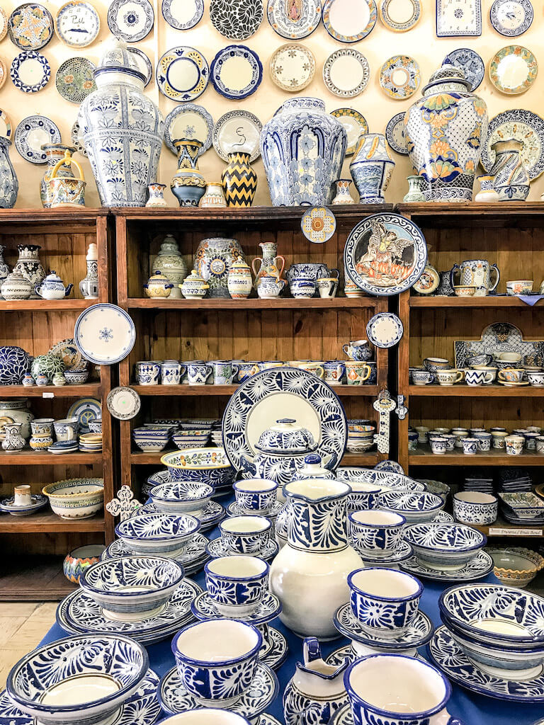 You won't be able to resist all the gorgeous Talavera you find in Puebla.