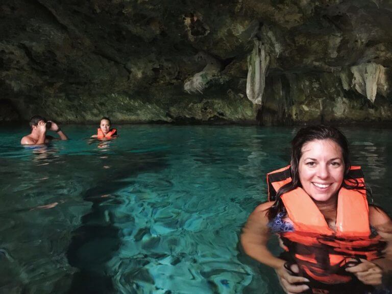 swimming in a cenote is a must-do activity in Playa del Carmen