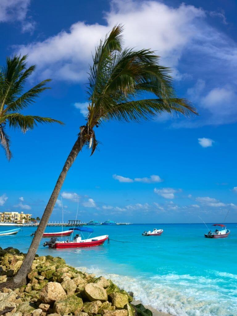 Playa del Carmen is only 45 minutes south of Cancun. 