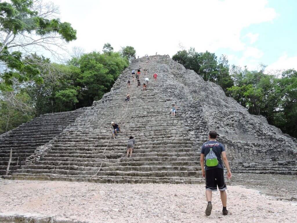 coba pyramid riviera maya