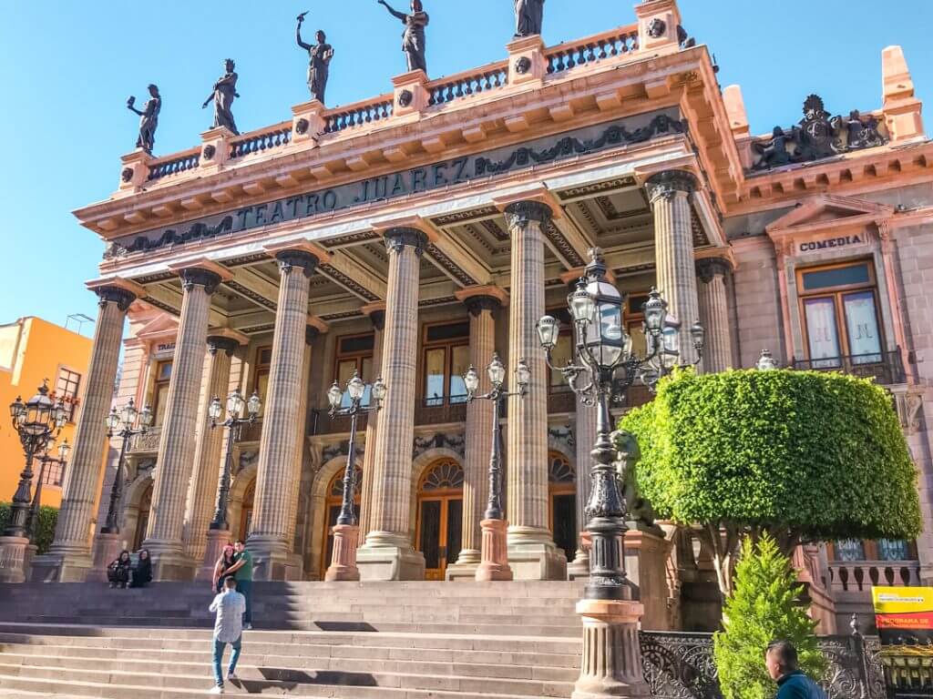 Visiting Teatro Juarez is one of the best things to do in Guanajuato!