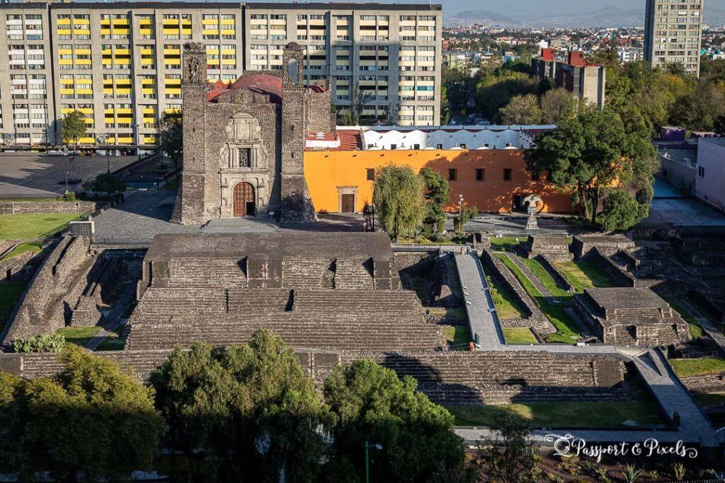 Tlatelolco and the Plaza de las 3 Culturas are a fascinating archaeological site in Mexico City