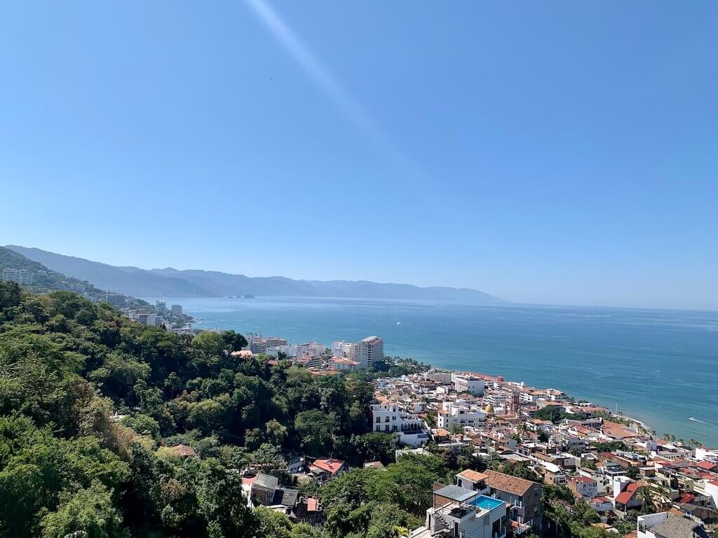 overlooking Puerto Vallarta and Banderas Bay