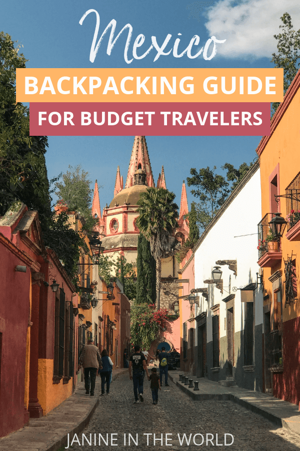 This guide to backpacking Mexico on a budget will help you make the most of your trip. Inside you'll find everything you ever wanted to know (and more) about how to plan your budget, transportation, itinerary, and beyond! #mexicotravel #mexico #backpacking #budgettravel