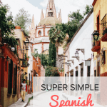 No Spanish? No problem. This is a non-Spanish speaker's survival guide for visiting Mexico. These simple phrases will get you everywhere you need to go. Pin it for your reference!